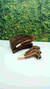 sedotan once pipa kayu dewandaru kombinasi tulang minimalis M73