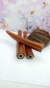 once pipa klokotan kayu Brahma secang model belimbing segi 6 M63