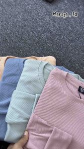 Marsya ID - KAOS RIB PREMIUM LENGAN PANJANG WANITA JUMBO 3