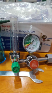 Partners Medical Oxygen Regulator – Heavy Duty 0–15 L/min Universal Fit with Nasal Cannula & Spanner Japan Quality Design