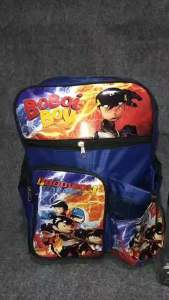 Tas Sekolah Anak SD Boboiboy Ransel Laki Laki Terbaru Free Botol Minum COD