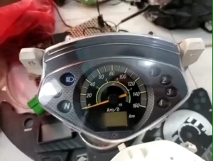 Spidometer Speedometer Kilometer CUSTOM motor Suzuki. Shogun 125 SP original