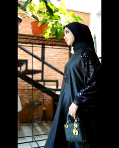 ABAYA Najla MOTIF ELEGAN CHIC TERBARU 2025