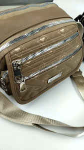 tas selempang wanita terbaru bahan nylon halus tebal waterproof Anti Korea style fashion