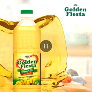 UFC Golden Fiesta Canola Oil Fry Healthy Pack 1liter x 8bottle