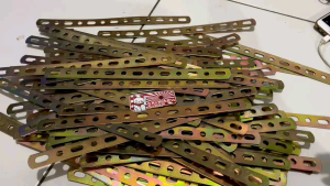 Breket Plat Nomor Bolong Serba Guna Bracket Multi Fungsi Motor Besi Plat Bolong Besi Sambunqan Cover Knalpot Brecket Plat Bolong 30cm