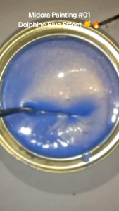 Cat Dolphine Blue Effect PU + Gratis Thinner Random