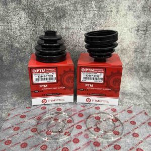 Karet Boot Cv Joint In / Boot As Roda Dalam Toyota Great Corolla AE101 / Altis / Twincam AE92 / Soluna / Vios / Starlet EP70-EP71 (PTM) Bonus clamp (Premium) 1pc 43447-17021