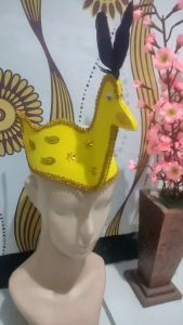 mahkota bebek mentog burung dadali bando manuk tari karnaval ukuran anak dan dewasa