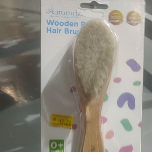 AUTUMNZ WOODEN BABY HAIR BRUSH