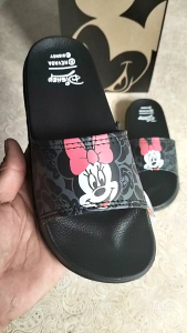 Sandal Selop Couple Dewasa dan Anak-anak - Karakter Minimouse Disney Nevada