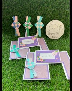 Handmade Hari Raya Cards - Impossible Card Fun Fold