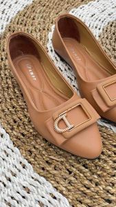 FAMOR Flatshoes VIONA Sepatu Flatshoes Wanita Dewasa Terbaru Corean Acesoris Sol Karet Anti Licin