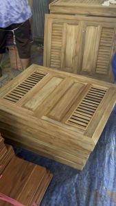 บานซิงค์ไม้สัก/บานซิงค์ห้องครัว