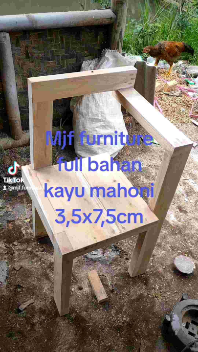 Kursi Kayu Unik/Kursi Kayu/Bangku Kayu unik/Kursi mini bar Minimalis/Bangku kayu Minimalis