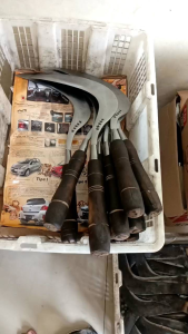 COD! arit rumput arit ramban arit rambas arit pemotong rumput arit ranting khas Madura asli cap bintang lima baja pir super tajam