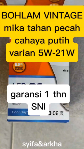 BOHLAM LED / LAMPU LED VISERO VINTAGE 5W-21W