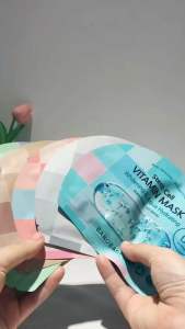 Combo 10 Miếng Mặt Nạ Giấy Banobagi Mask Stem Cell Vitamin 30g