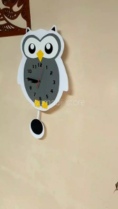 jam dinding pendelum / gandul karakter + baterai harga promo spesial cepat buruan sebelum harga kembali ke harga awal