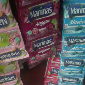 5 Renceng Isi 50 Sachet Aneka Minuman Serbuk Instan Praktis Campur Rasa Kaya Sumber Vitamin Buah