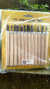 Satu Set 12 Mata Pisau Ukir Program Bonsai