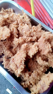 Kulit ayam krispi keriting kribo 250 gram