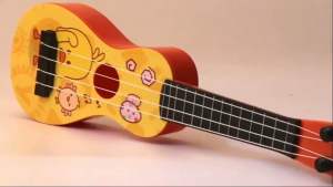 Đồ Chơi Đàn Ghi ta Vịt cute. Guitar Cho Bé Vừa Chơi Vừa Học Phát Triển Trí Tuệ màu vàng dễ thương