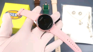 Free ACC Full Set - Jam Tangan Fashion Wanita Foxxil Fns-5509 Tali Rubber / Jam Tangan Kasual Wanita Digital LED Waterproof Free Box Dan Baterai Cadangan