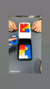 Slide Puzzle STEM Early Learning IQ Magnet Slide Puzzle Toys Plastic Educational Toys Quest Board game Challenge Solve Jigsaw