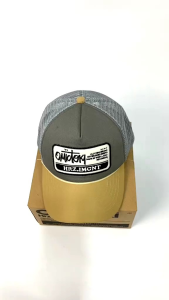 Topi Jaring Pria Abu Cream Trucker Hat Omidoki