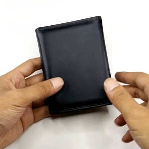 Dompet Lipat 3 Pria/Wanita 100% Kulit Sapi Terbaru