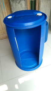 Tempat ikan/Tempat Air Dari Derum Plastik 200 Liter