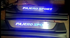 Sillplate Samping Injakan Pintu Samping LED All New Pajero 2016 up Isoka