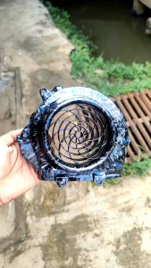 Forged biru Tutup kipas Beat karbu scoopy karbu