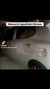 Cover Handle Outer Plus Tutup Bensin Ayla Full Chrome