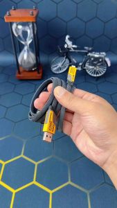 Kabel Data 4 in 1 65W Fast Charging Type C USB Ios Lightning iPhone 4in1 Kabel Data 65 Watt