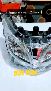 Reflektor Headlamp Plus Mika Lampu Depan Vario 125 Tekno Lama Komplit 2013