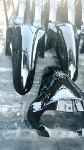 SPAKBOR SLEBOR DEPAN MOTOR HONDA REVO FIT REVO ABSOLUTE 110 WARNA HITAM