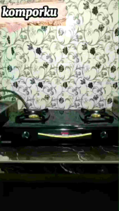 KOMPOR GAS REKONDISI RINNAI 2 TUNGKU TIPE 522 ORIGINAL