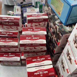 Flo - Doxy 10ml Chuyên Hen Hen Gép Tiêu chảy Gà đá thú Cưng