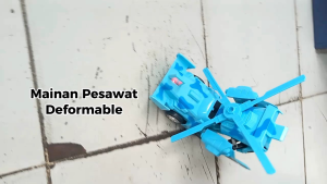 Mainan Anak Pesawat Deformable