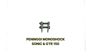 Peninggi Shock Belakang Supra Gtr 150 Dan Sonic 150R Tebal 6 mili