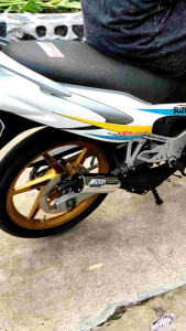 Knalpot Tameng Hiu & Satria 2 Tak: Modifikasi Motor