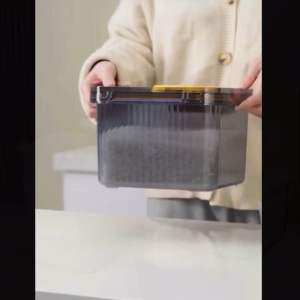 kitchen rice flour storage household insect proof sealed rice bucket rice box multigrain