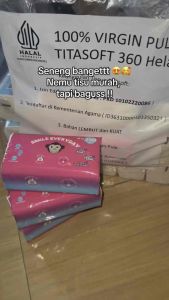 3 pack - Tisu tita soft 2ply 360 sheet / facial tissue 360lembar
