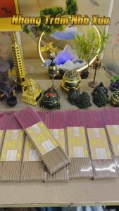 Nhang Trầm Hương Thượng Hạng Nhang Cây Nhà Xưa Ít Khói Thơm Dịu Không Cuốn Tàn