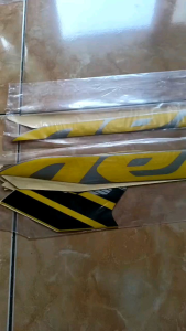 STRIPING STIKER LIS LES POLET BODY MOTOR YAMAHA AEROX 155 VVA 2018