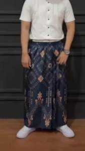 Sarung Instan Pria Dewasa Premium / Halus Adem Nyaman Praktis Motif Viral / Karet Pinggang Elastis