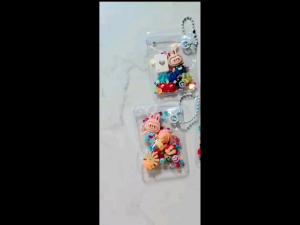 Handmade Resin Beads Charm (2pcs)