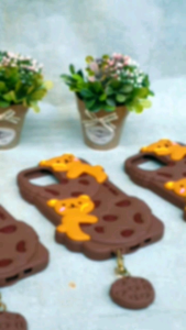 Casing 3D Chocochip Lucu Khusus iPhone